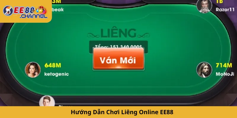 Hướng Dẫn Chơi Liêng Online EE88